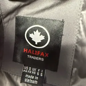 Halifax Traders Quilted Full Zip Hooded‎ Jacket in Black Size Extra Small thumbnail 4