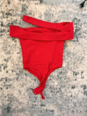 superdown Bodysuit Red XS thumbnail 2