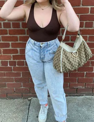 Los Angeles Apparel GARMENT DYE TANK BODYSUIT thumbnail 1