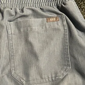 Womens small FIGS Technical Collection Yola Slim Scrub Pants-light blue thumbnail 9