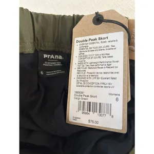 prAna Women's Prana Womens Double Peak Skort, Cargo Green, Size 6, NWT thumbnail 8