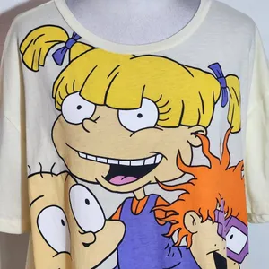 Nickelodeon Butter Yellow Rugrats Tee Size XXL Rugrats Short Sleeve Tee thumbnail 3