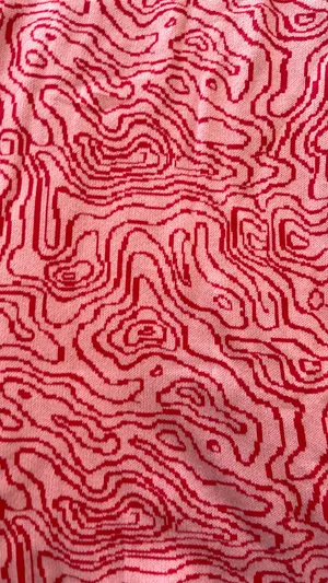 VICI Midi Pink And Red Printed Dress thumbnail 4