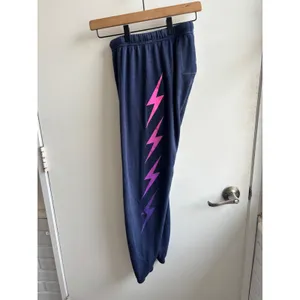 Aviator Nation Navy‎ Bolt 4 Jogger Sweatpants XS athleisure gorpcore luxury thumbnail 5