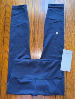 Lululemon Wunder Train High Rise 25” True Navy Size 6 NWT thumbnail 1