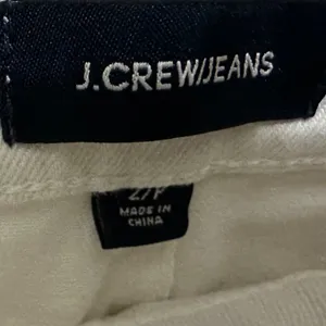 454 J.Crew | EUC White High-Rise Utility Straight Leg Crop Jeans (Size 27P) thumbnail 11