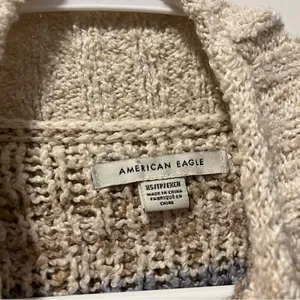 American Eagle Patterned Turtleneck Sweater thumbnail 4