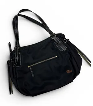 Dooney & Bourke Nina Large Tote Shoulder Bag in Black thumbnail 1
