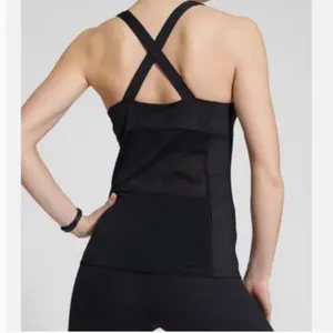 ATHLETA‎ Be bold support tank top NWT SMALL black $69 thumbnail 2