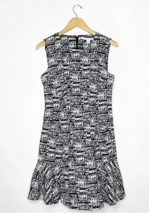 Diane von Furstenberg Jaelyn Sleeveless Flutter Dress Size 8 Sleeveless DVF thumbnail 6