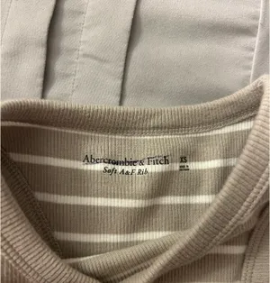 Abercrombie & Fitch Striped Thong Bodysuit thumbnail 4