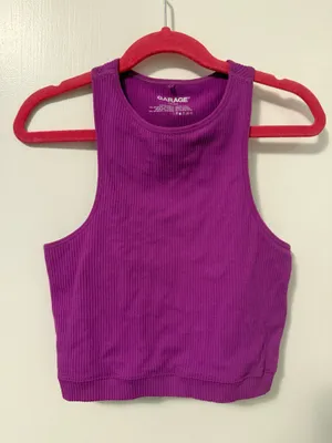 Garage Magenta Seamless Tank  thumbnail 1
