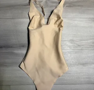 Skims body unlined plunge thong bodysuit thumbnail 3