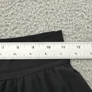 Lululemon Court Rival High Rise Skirt Skort Black Athletic Tennis Women's 2 Tall thumbnail 8