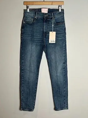 Revice Denim NWT Venus Crop in LightYear wash Star jeans thumbnail 1