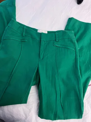 Boutique Green Pants Size 0 thumbnail 1