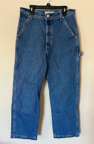 Levi's Cargo Ribcage Straight Jeans thumbnail 1
