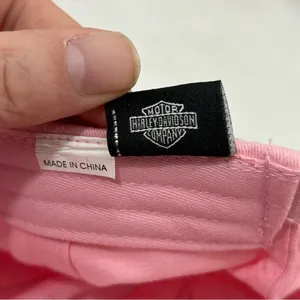Harley-Davidson Motorcycles Museum Embroidered Logo Pink Adj Baseball Hat Cap thumbnail 11