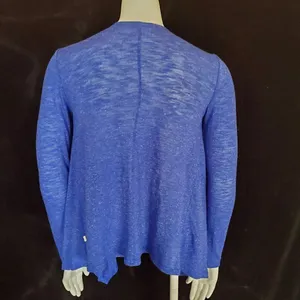 American Eagle Outfitters Blue & White Cardigan (XS) thumbnail 4