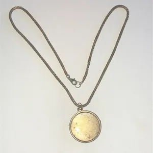 Vintage Jaguar Aged Bronze Tone Pendant Necklace thumbnail 7