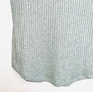 American Eagle Soft & Sexy Rib Top Light Green V-neck Long Sleeve thumbnail 5