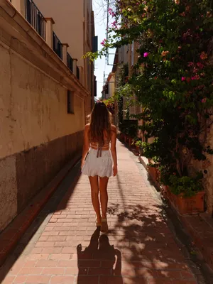 Zara White Halter Tiered Dress thumbnail 2