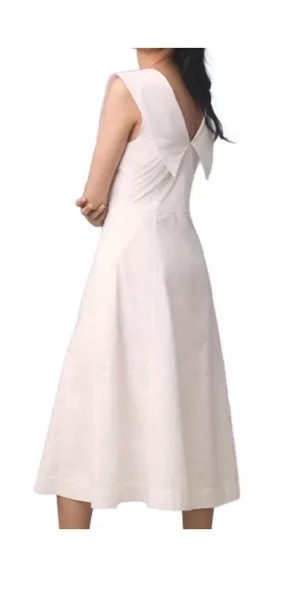 TCEC Dress white mini collared  thumbnail 3