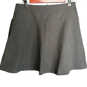 Women's Skater‎ Skirt A Line Flared Gray Casual thumbnail 2