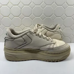 Reebok Club C Extra Sneakers Womens 9 Off White Leather Platform 3000036977 thumbnail 7