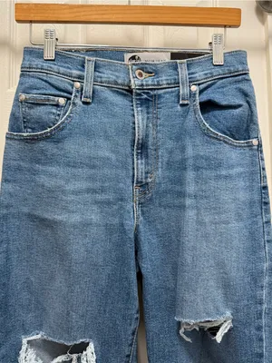 Levi’s High Waisted Mom Jeans Silvertab Size 26 thumbnail 3