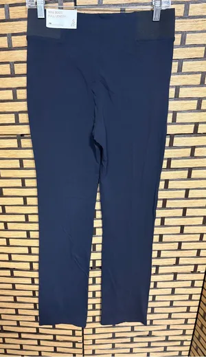 Soft surroundings blue mini boot pull on pants size small thumbnail 1