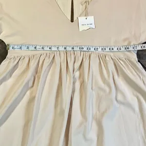 NWT Pink Martini Daisy Beige Mini Dress XS thumbnail 5