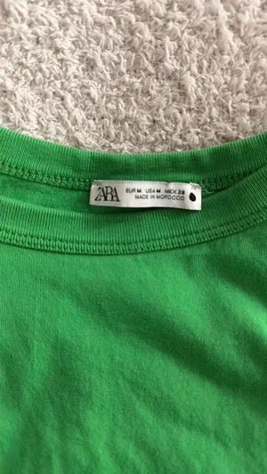 Zara hi-low tee thumbnail 3