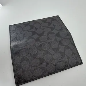 Coach Billfold Black Signature Coated Canvas Wallet thumbnail 8