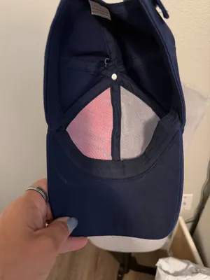 USA Flag hat, 100% Cotton Blue thumbnail 2