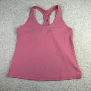 Women's‎ Lululemon Size 10 Pink Racerback Athletic Sports Tank Top thumbnail 1