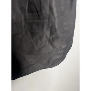 Reformation Sonny Puff Sleeve Top Size 10 Black Short Sleeve Ruched‎ Blouse thumbnail 9