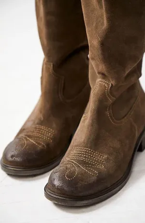 🆕 Free People | Arya Riding Boot | Olive | Size: Us 6.5 (Eu 37) thumbnail 2