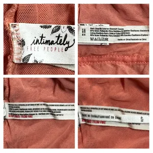 Free People Intimately lace rust mesh bralette size XS thumbnail 4