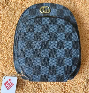 NWT Checkered Blue and Black crossbody bag thumbnail 1