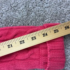 Jones New York Size S Pink Cashmere Wool Angora Cardigan Barbiecore Coquette thumbnail 7