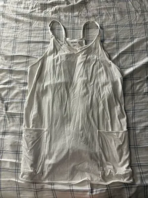 Wild Fable White Athletic Mini Dress – Size L thumbnail 1