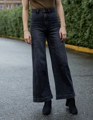 ✨Rollas Sailor Sz 26 Jean - Comfort 80s Black✨ thumbnail 2