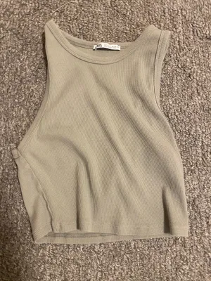 ZARA green/grey  tank thumbnail 1