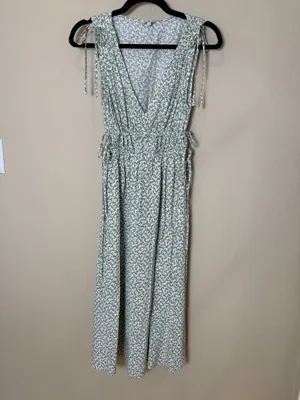 Rails Constantine Midi Dress In Green Garden Tie Details Size Small thumbnail 5