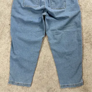 NWT Old Navy High-Waisted OGC Chino Tapered Straight Pants in Medium Wash XL thumbnail 9