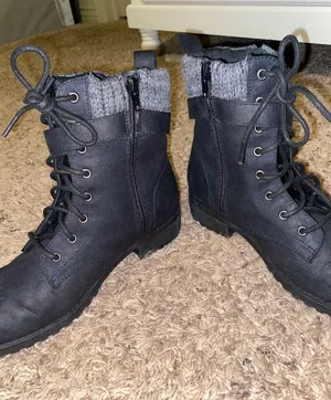 Skechers Combat Boots thumbnail 2