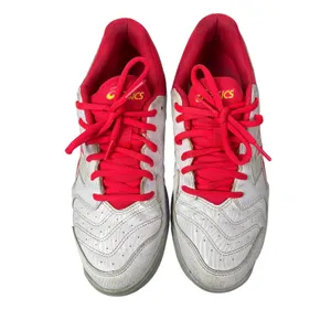 ASICS GEL Dedicate 6 Women White Pink Lace Up Athletic Tennis Sneakers Shoes 8.5 thumbnail 2