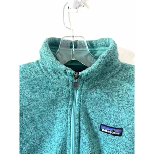 Patagonia Better Sweater 1/4 Zip Pullover Jacket Teal Size Small thumbnail 5