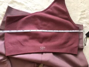Set Active Leggings And One Shoulder Bra thumbnail 6